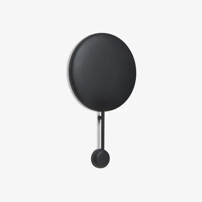 Made in Design Ink LED Wall light with plug - / H 62 cm by Northern Black