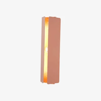 Made in Design Obliquo Wall light metal pink / L 60 cm - ATELIER DOBRA