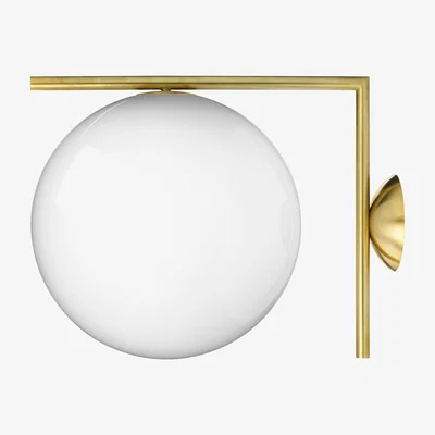 Made in Design IC W2 Wall light by Flos Metal