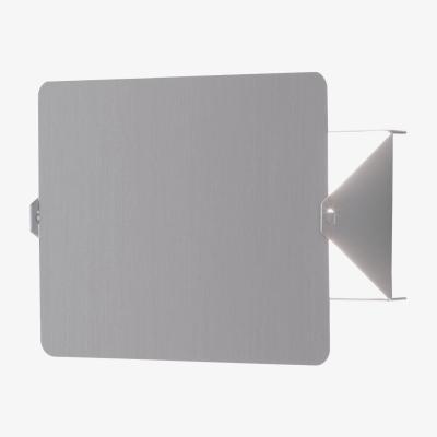 Made in Design Wall light with plug - with pivoting shutter E14 / Charlotte Perriand, 1962 by Nemo Grey/Silver/Metal
