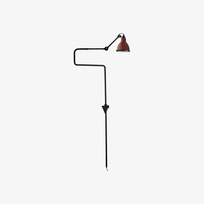 Made in Design N°217 XL Outdoor wall light - / Outdoor by DCW éditions Red/Black
