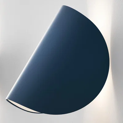 Made in Design IO LED Wall light by Fontana Arte Blue