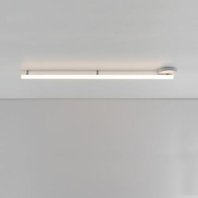 Made in Design Alphabet of light Linear Wall light - / LED - L 120 cm / Bluetooth by Artemide White