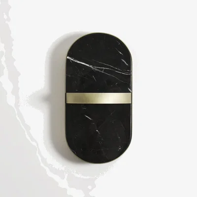 Made in Design Torin Wall light stone black / Marble - L 18 x H 35 cm - ENOstudio