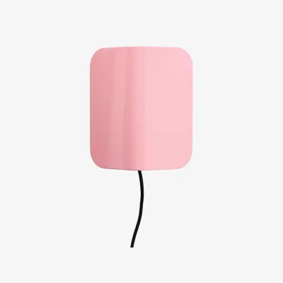 Made in Design Apex Wall light with plug metal pink / Orientable - Hay