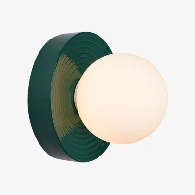 Made in Design Alicia Wall light ceramic green / Small - Ø 16 cm - ELEMENTS LIGHTING