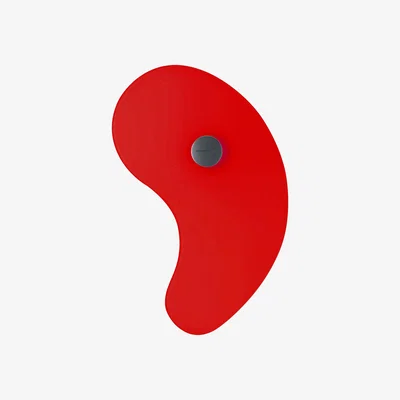 Made in Design Bit 1 Wall light with plug by Foscarini Red