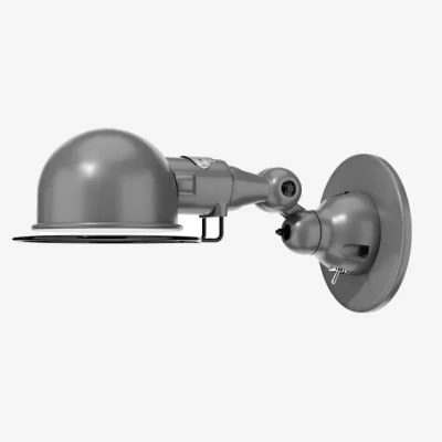 Made in Design Signal SI300 Wall light metal silver / Design 1950 - Jieldé