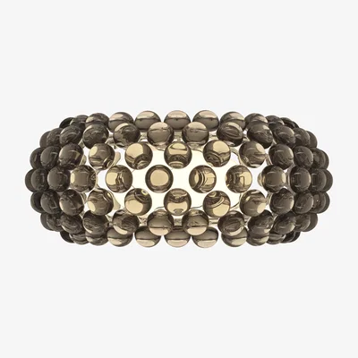 Made in Design Caboche Plus Wall light - Medium / LED - L 50 cm by Foscarini Grey