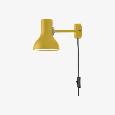 Made in Design Type 75 Mini Wall light with plug - / Mains power connection - By Margaret Howell by Anglepoise Yellow