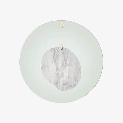 Made in Design Gioia Small Wall light - / LED - Ø 40 cm / Marble by Foscarini Green
