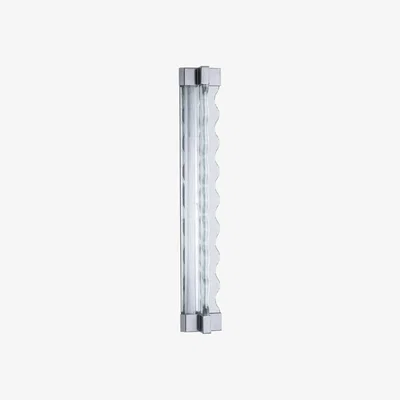 Made in Design Frenesi LED Wall light glass transparent / H 74 cm - Fontana Arte