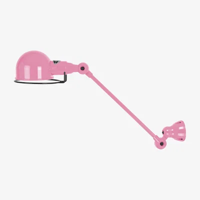 Made in Design Signal Wall light - 1 arm - L 30 cm by Jieldé Pink