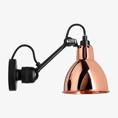 Made in Design N°304 Wall light by DCW éditions - Lampes Gras Black/Copper