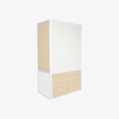 Made in Design Céleste Wall light - / Not electrified - Raffia by Maison Sarah Lavoine White/Beige
