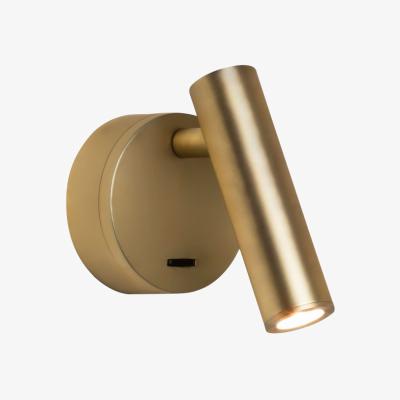 Made in Design Wall light Enna Surface Round LED metal / Adjustable reading lamp - Switch - RE-MAJEUR