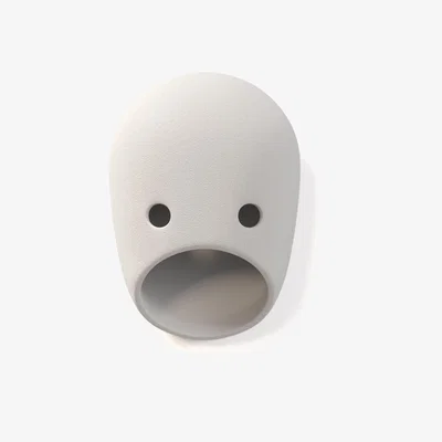 Made in Design The Party Ted Wall light - / LED - Ceramic by Moooi White