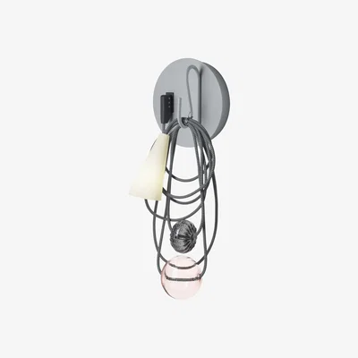 Made in Design Filo Wall light - / H 57 cm by Foscarini Multicoloured