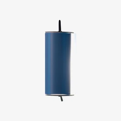 Made in Design Cylindrique Wall light - / Small - L 16 cm - Charlotte Perriand by Nemo Blue