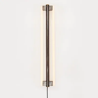 Made in Design Eiffel Wall light with plug - / H 100 cm by Frama Metal
