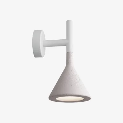 Made in Design Aplomb Mini Wall light stone white / Concrete - Foscarini