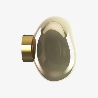 Made in Design Melt Surface Mini LED Wall light plastic material gold / Ceiling light - Ø 30 cm / Change color - Tom Dixon