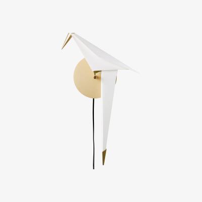 Made in Design Perch Light Large Wall light with plug - LED / Main supply by Moooi White/Gold/Metal