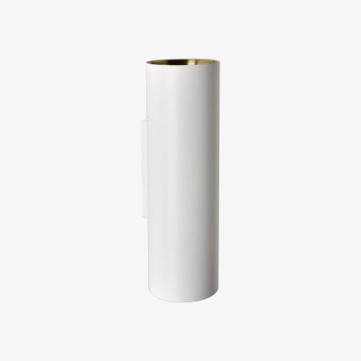 Made in Design Tobo W65 Wall light - / Ø 6.5 x H 22 cm by DCW éditions White
