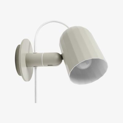 Made in Design Noc Wall light with plug - Cable with main supply by Hay White