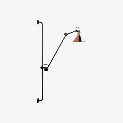 Made in Design N°214 Wall light with plug by DCW éditions Black/Copper