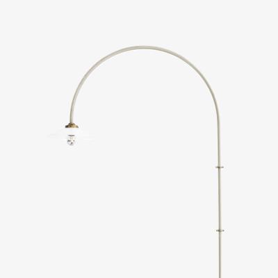 Made in Design Hanging Lamp n°2 Wall light with plug metal beige / H 235 x W 75 cm - valerie objects