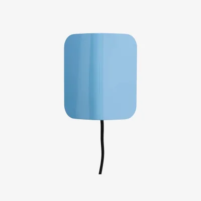 Made in Design Apex Wall light with plug metal blue / Orientable - Hay
