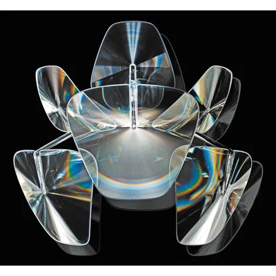 Made in Design Hope Wall light - W 46,2 x H 41,2 cm by Luceplan Transparent