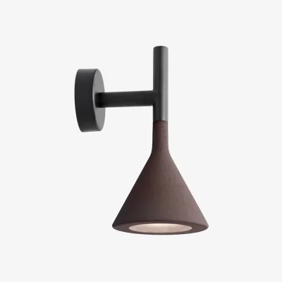 Made in Design Aplomb Mini Wall light stone brown / Concrete - Foscarini