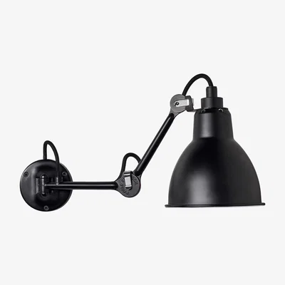 Made in Design N°204 Wall light - Lampe Gras by DCW éditions Black