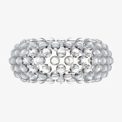 Made in Design Caboche Plus Wall light - Medium / LED - L 50 cm by Foscarini Transparent