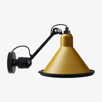 Made in Design 304 XL Outdoor Seaside Outdoor wall light - / Adjustable - Ø 32 cm / Cone by DCW éditions Yellow