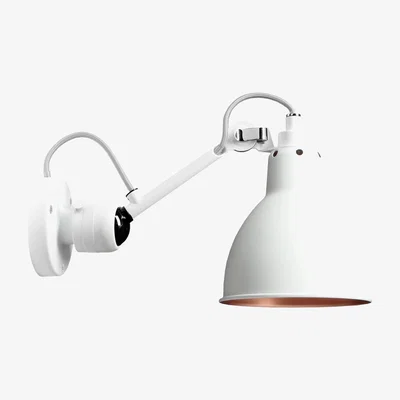 Made in Design N°304 SW Wall light by DCW éditions White