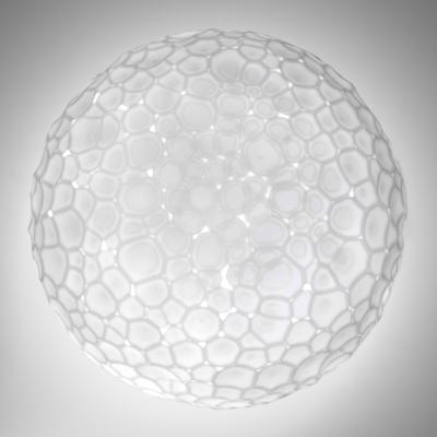 Made in Design Meteorite Wall light - Ceiling - Ø 48 cm by Artemide White