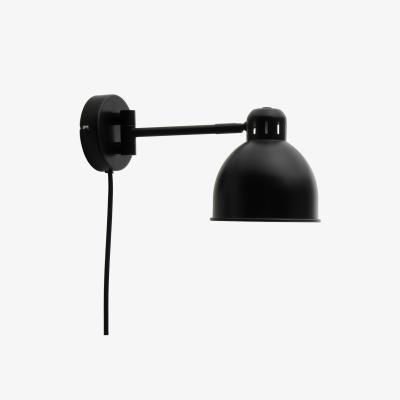 Made in Design Job Mini Wall light with plug - / L 30 cm by Frandsen Black