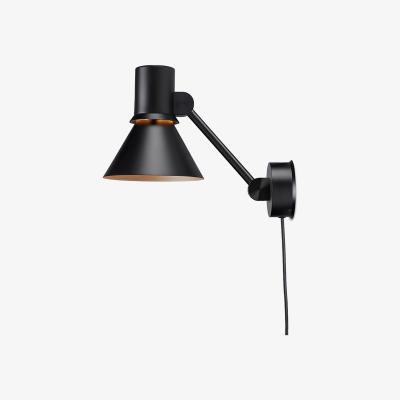 Made in Design Type 80 W2 Wall light with plug - / Articulated arm - Mains power by Anglepoise Black