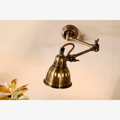 Nkuku Tubu Brass Extendable Wall LightNkukuLIGHTING