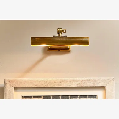 Nkuku Nkuku Pania Picture Wall Light | Lights | Antique Brass