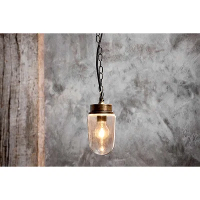 Nkuku Nkuku Ngari Outdoor Porch Light | Lighting | Antique Brass