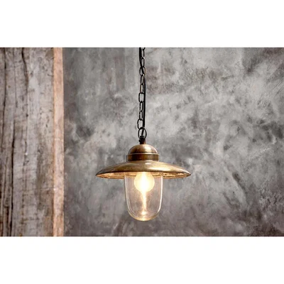 Nkuku Nkuku Amori Outdoor Porch Lamp | Lighting | Antique Brass