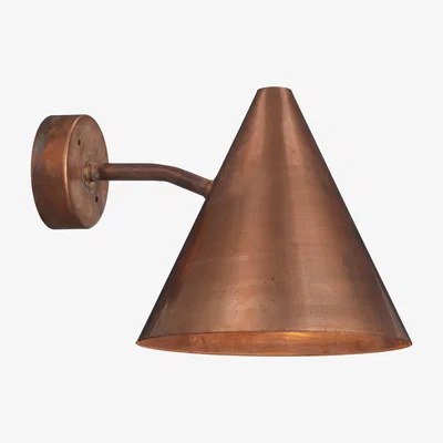 Nordic Nest Tratten wall lamp rough copper