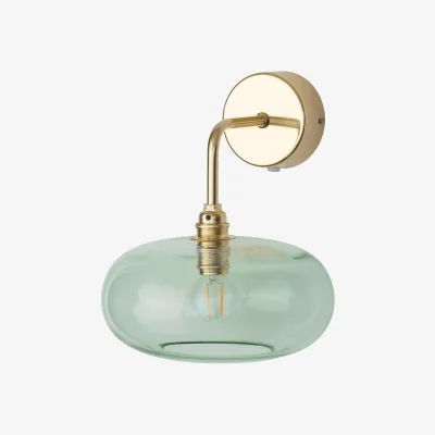 Nordic Nest EBB & FLOW Horizon wall lamp Forest green