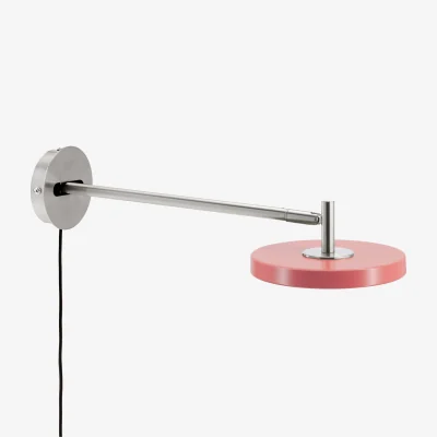 Nordic Nest Umage Asteria Wall wall lamp Long Nuance rose-chrome
