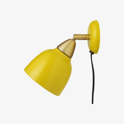 Nordic Nest Urban wall lamp short arm Amber (yellow)