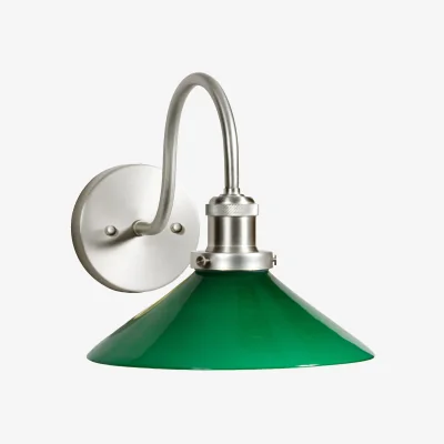 Nordic Nest PR Home August wall lamp Green-chrome